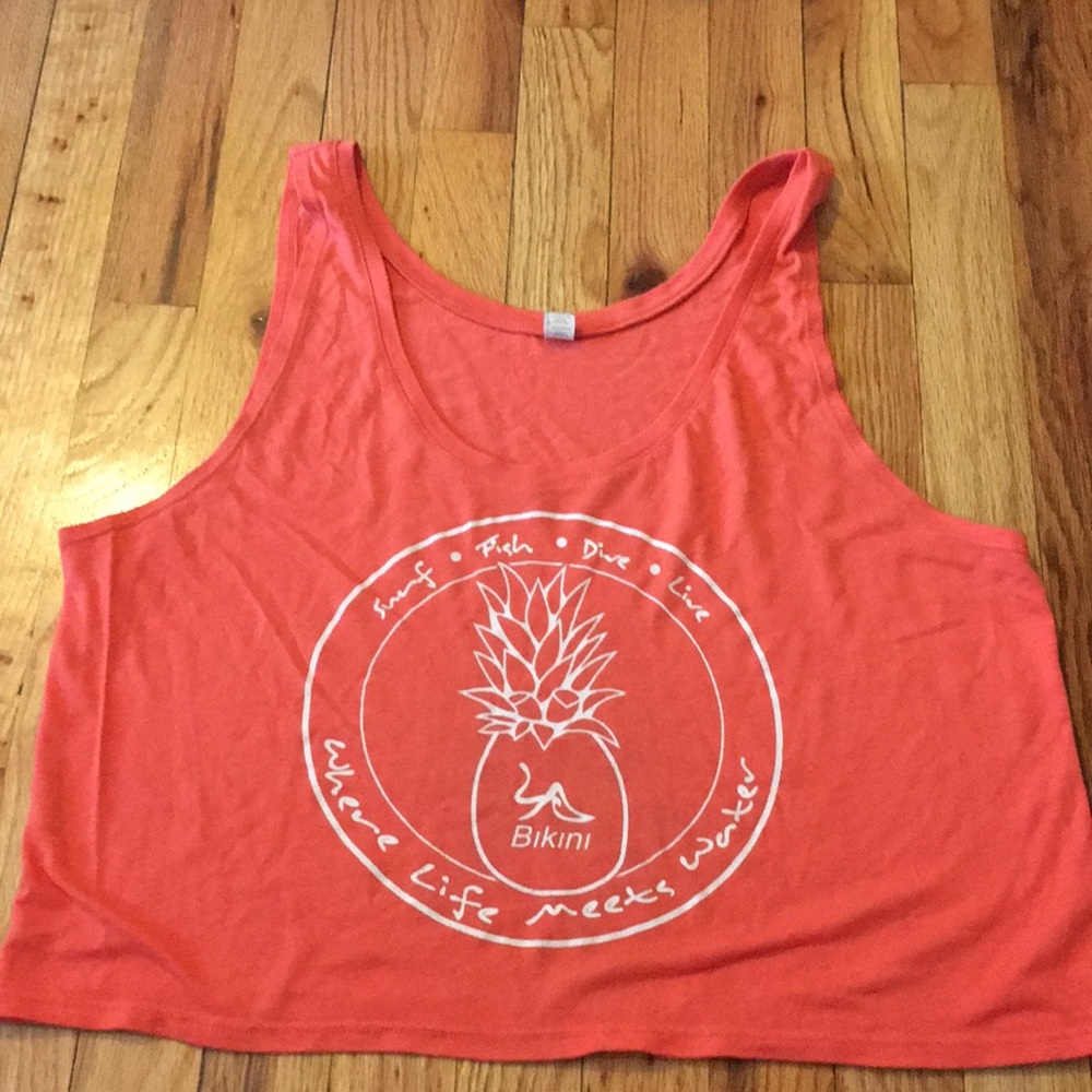 Liquid ambition flowy crop top